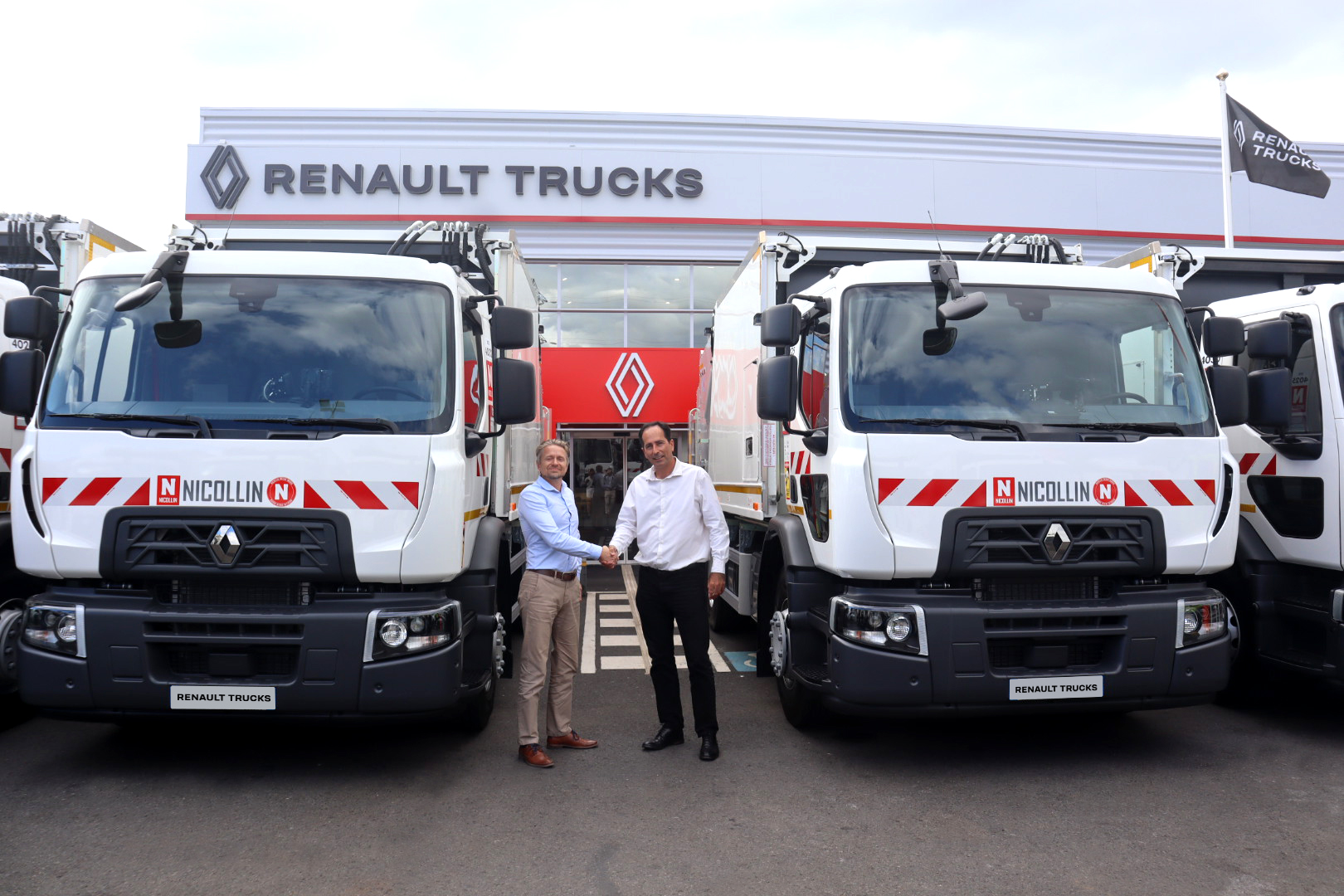 Renault Trucks livre flotte véhicules D19 Wide Nicollin Océan Indien Île Réunion TCO