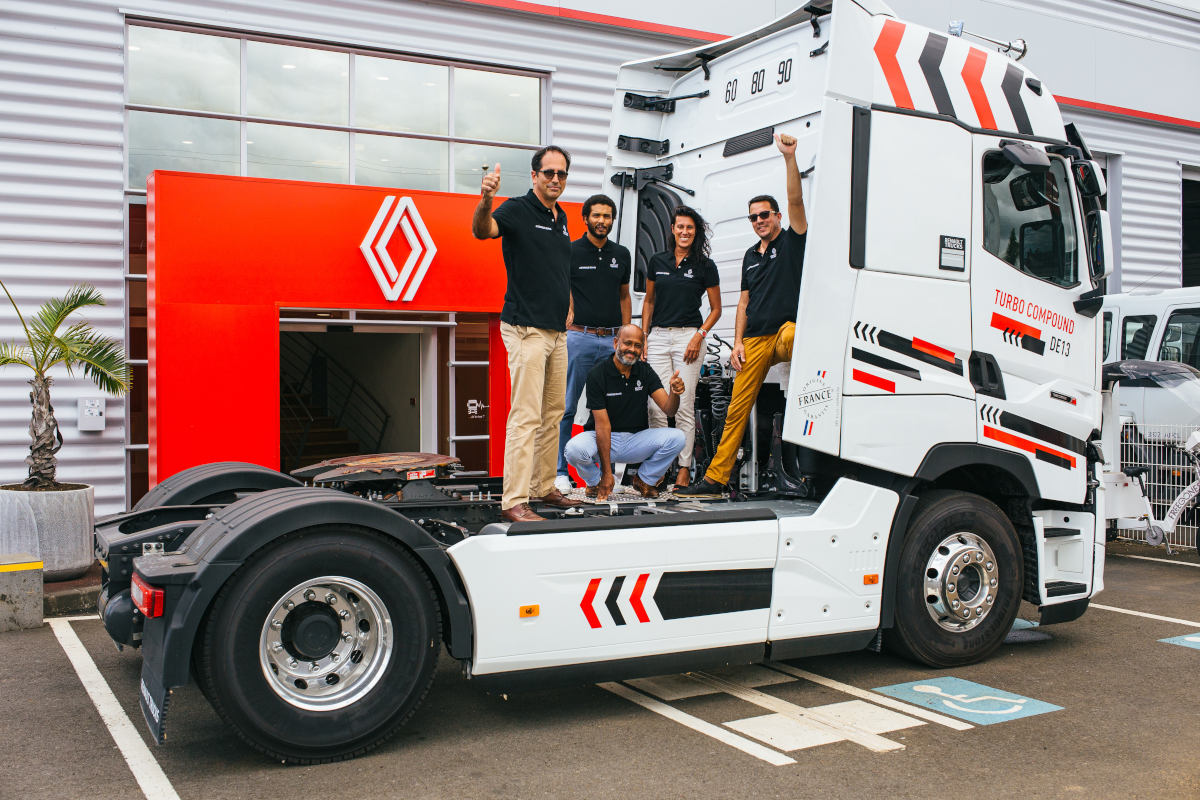 Equipe de direction, Renault Trucks Réunion